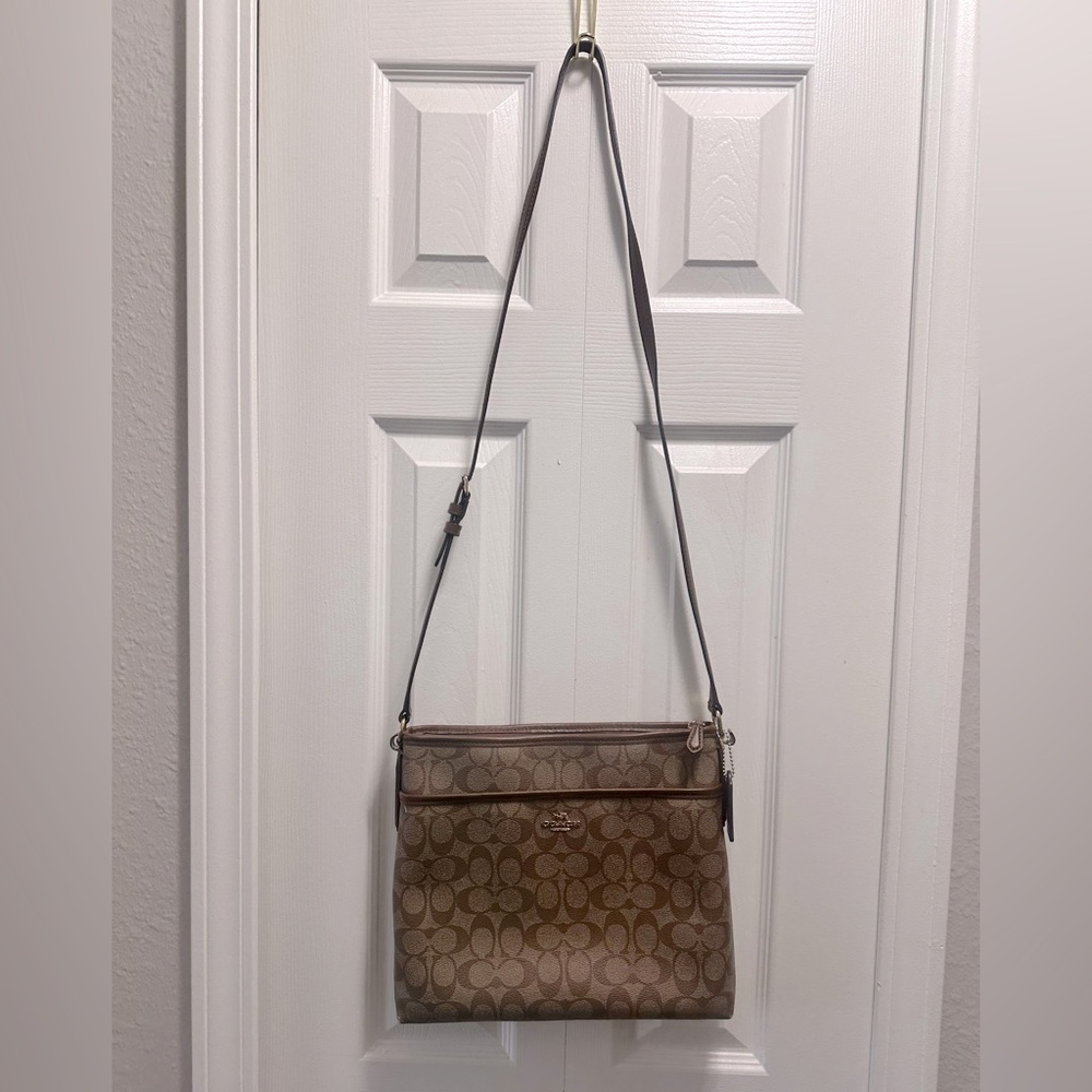 Coach Logo Crossbody Purse